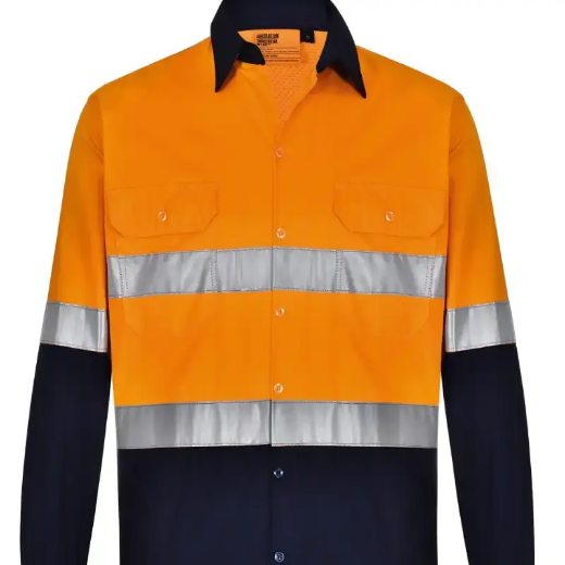 Picture of Winning Spirit, Unisex Hi Vis Cool-Breeze Safety L/S Shirt